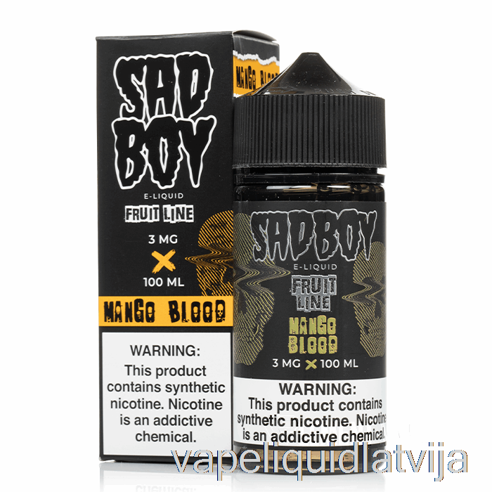 Mango Asinis - Sadboy - 100ml 0mg Vape šķidrums